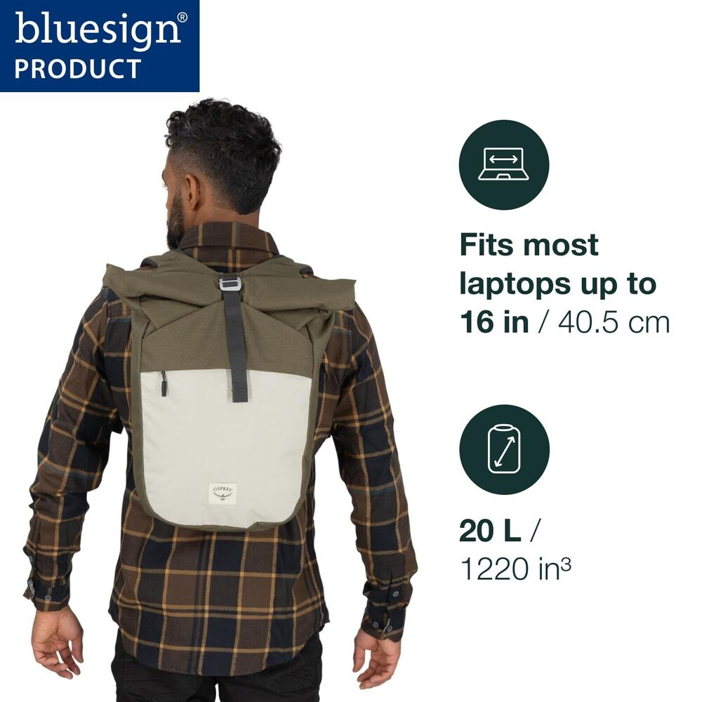8959 Arcane Zip Top Tote Backpack, Matcha Green Heather - Picture 2 of 8